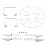 Replacement Parts Set Propellers Guards Landing Gear for Cheerwing CW4 RC Drone