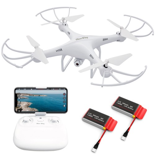 Cheerwing CW4 WiFi FPV Drone with 720P HD Camera for Kids and Adults RC Quadcopter with Auto Hovering