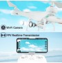 Cheerwing CW4 WiFi FPV Drone with 720P HD Camera for Kids and Adults RC Quadcopter with Auto Hovering