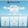 Cheerwing CW4 WiFi FPV Drone with 720P HD Camera for Kids and Adults RC Quadcopter with Auto Hovering