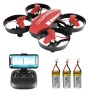 Cheerwing CW10 Mini Drone for Kids WiFi FPV Drone with Camera, RC Drone Gift Toy for Boys and Girls with Auto Hovering, Voice Control