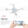 Syma X5UW Wifi FPV Drone with 720P HD Camera 2.4Ghz RC Quadcopter with Flight Route Setting and Altitude Hold Function Bonus Battery Included