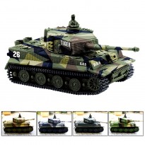 Cheerwing 1:72 German Tiger Panzer Tank Remote Control Mini RC tank with Sound, Rotating Turret and Recoil Action When Cannon Artillery Shoots