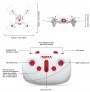 Cheerwing Syma X20 Mini Drone for Kids and Beginners RC Quadcopter with Auto Hovering Headless Mode