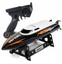 Cheerwing RC Racing Boat for Adults High Speed Electronic Remote Control Kids, Black/orange