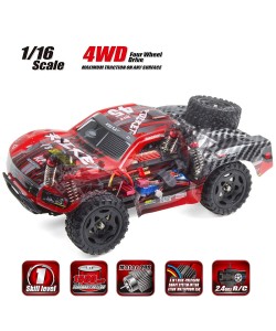 Cheerwing REMO Rocket RC Truck 1:16 2.4Ghz 4WD Remote Control Car High Speed Off-road Short Course Truck